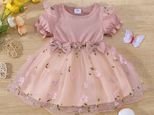 Girls’ Tulle Princess Dress 